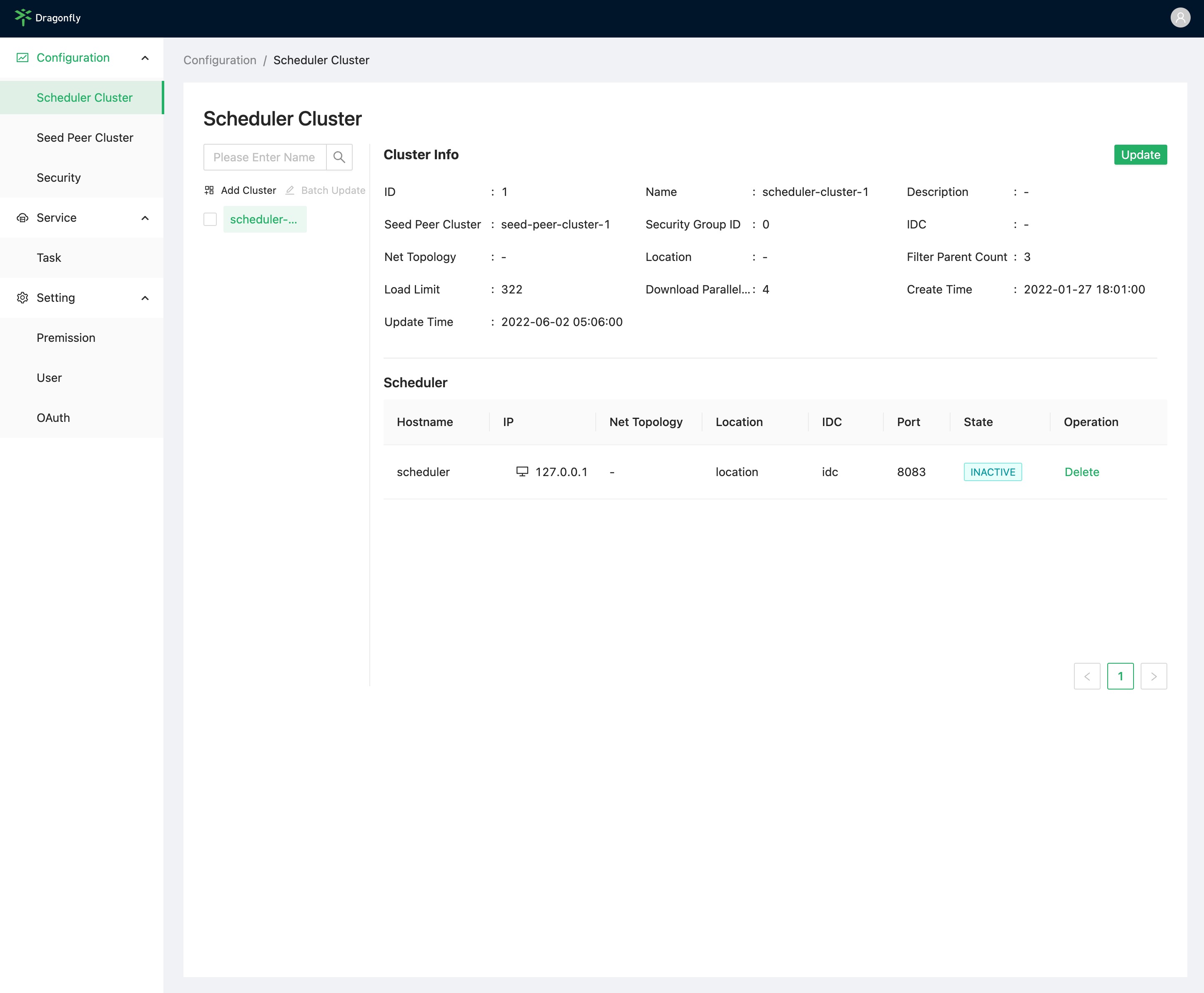 scheduler-cluster