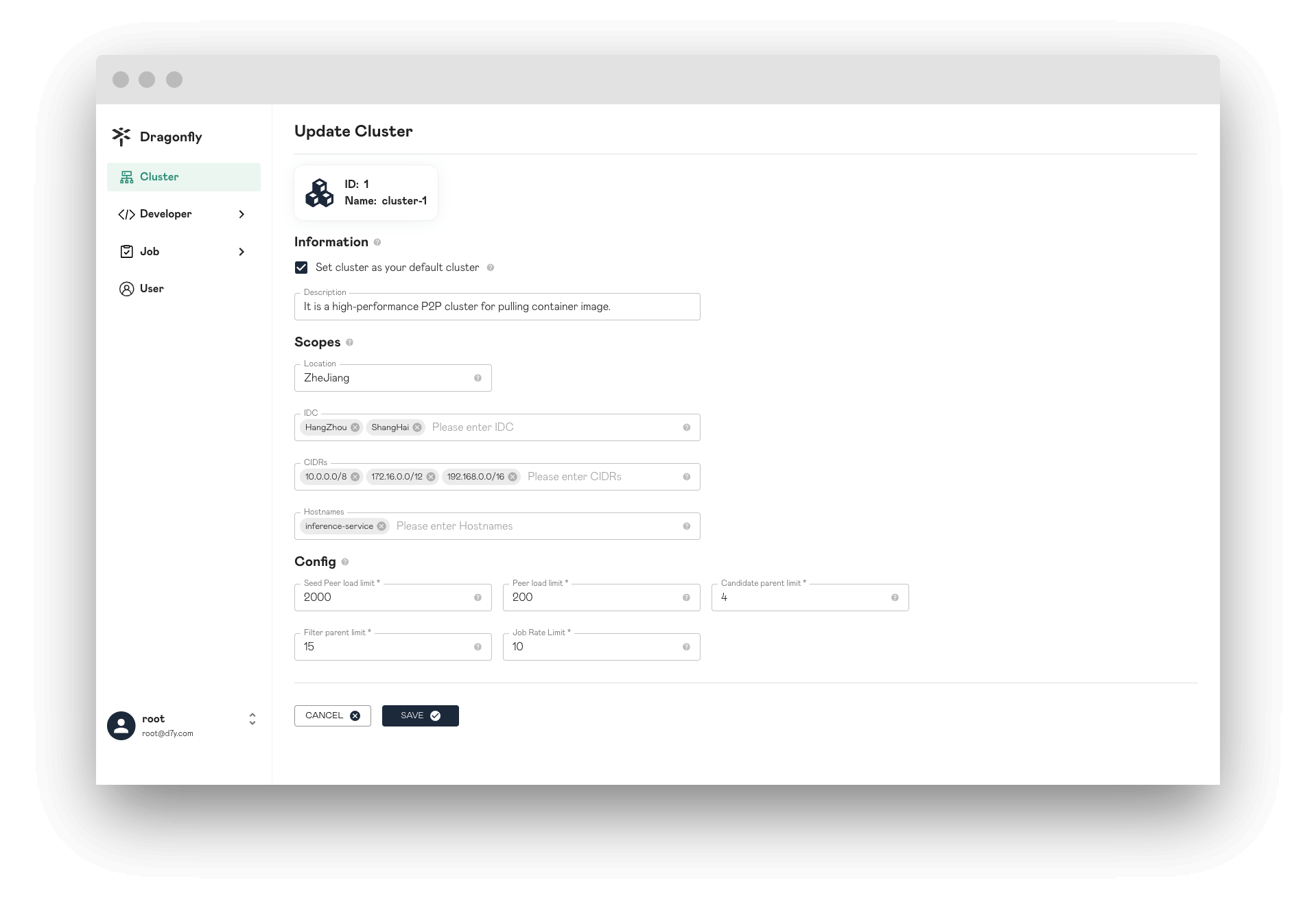 update-cluster